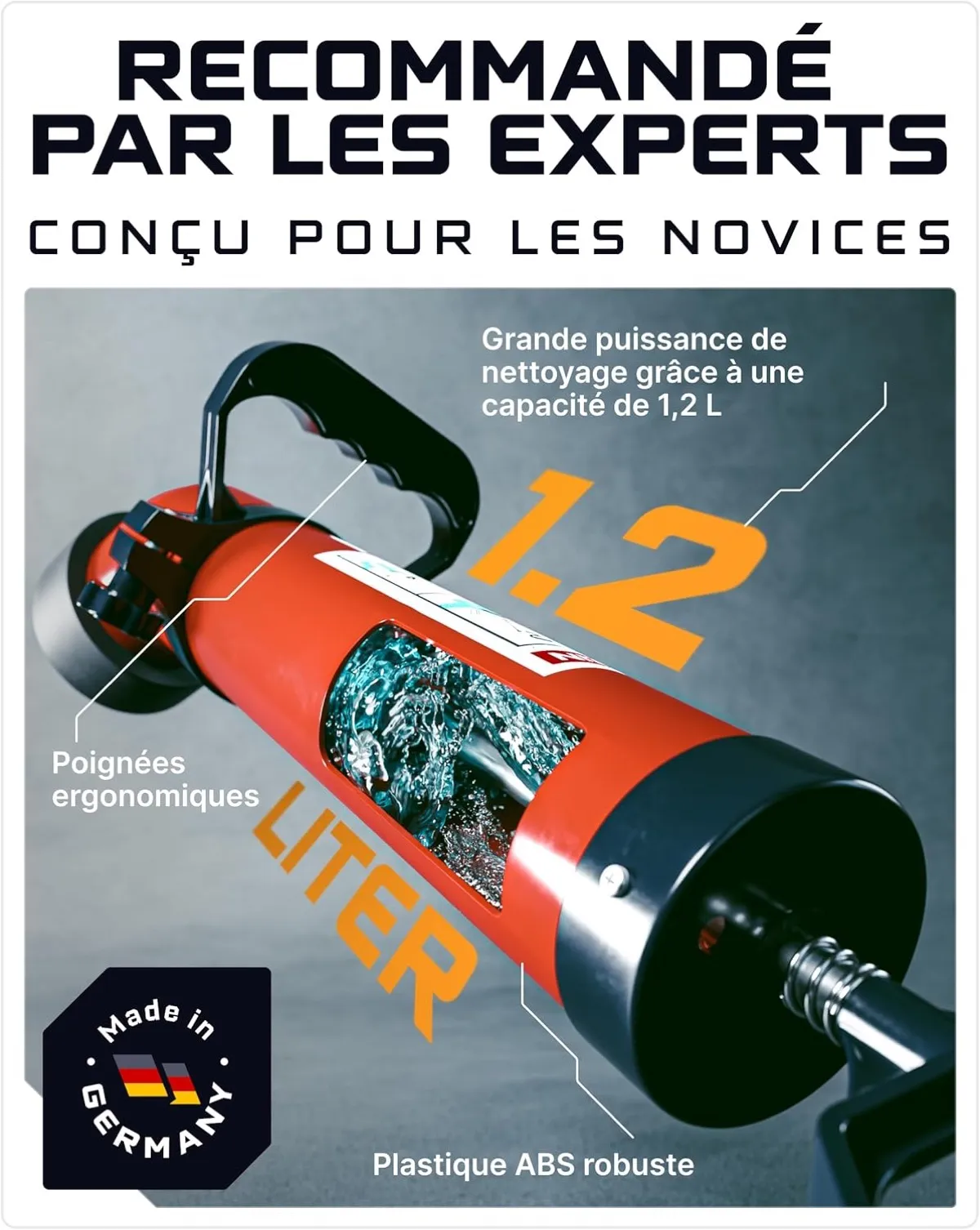 Pistolet à déboucher à air comprimé