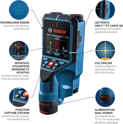 Scanner mural Bosch D-tect 200 C